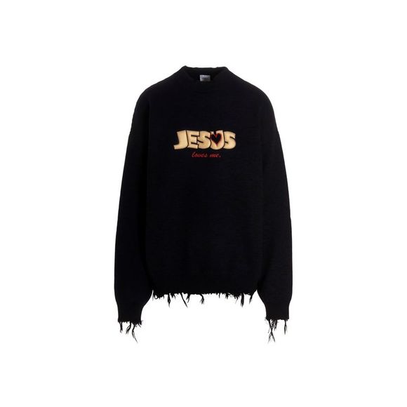 VETEMENTS Sweaters - VETEMENTS 'Jesus Loves' sweater
